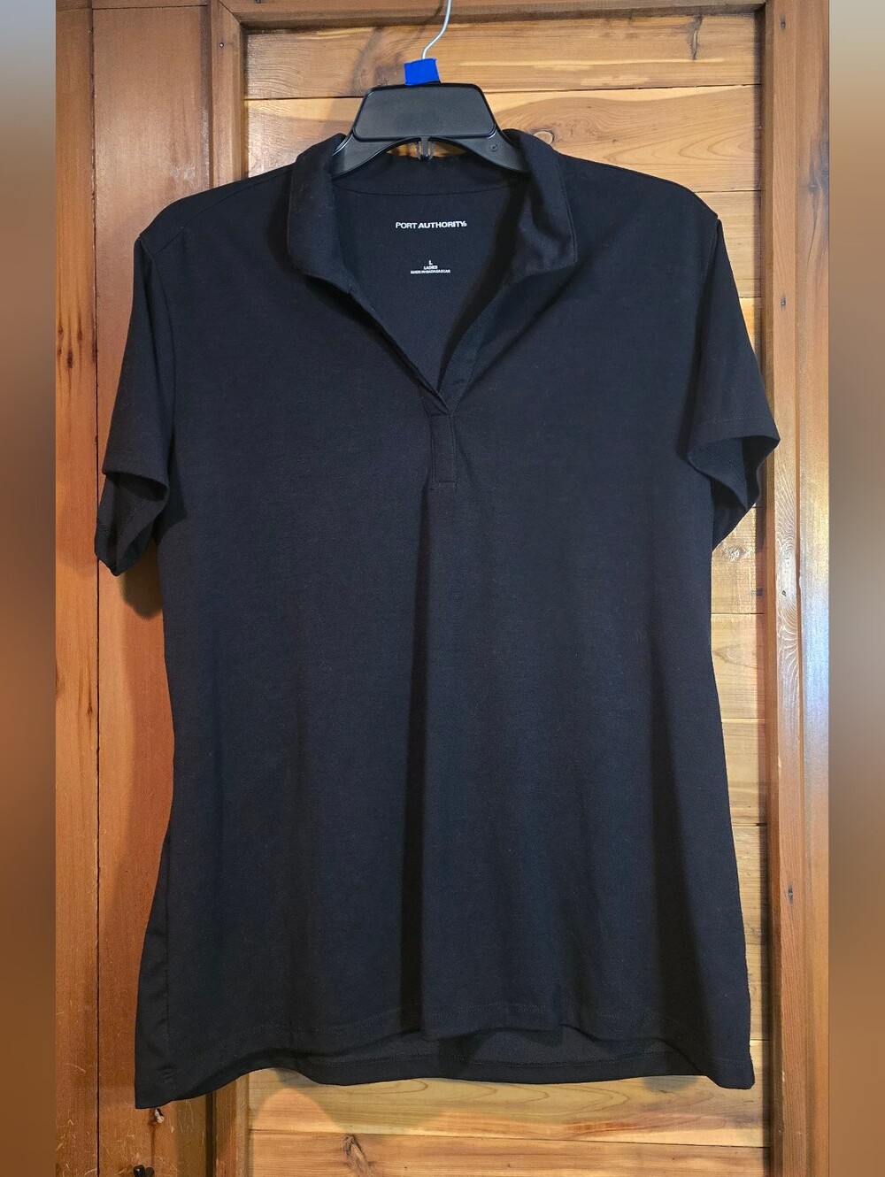 Port Authority Women's Black Polo Shirt